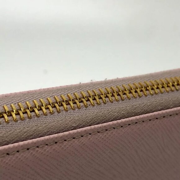 PRADA 1ML506 logo Zippy Wallet Zip Around Long Wallet - Picture 10 of 12